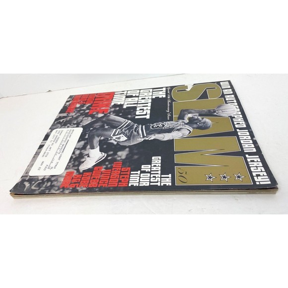 SLAM Magazine 50th ANNIVERSARY Issue Michael Jordan Cover 1 of 3 Rare MAGIC BIRD - Picture 7 of 16